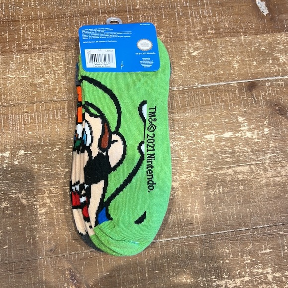 Nintendo Super Mario 3-pack of Kids low cut Socks - Picture 4 of 6